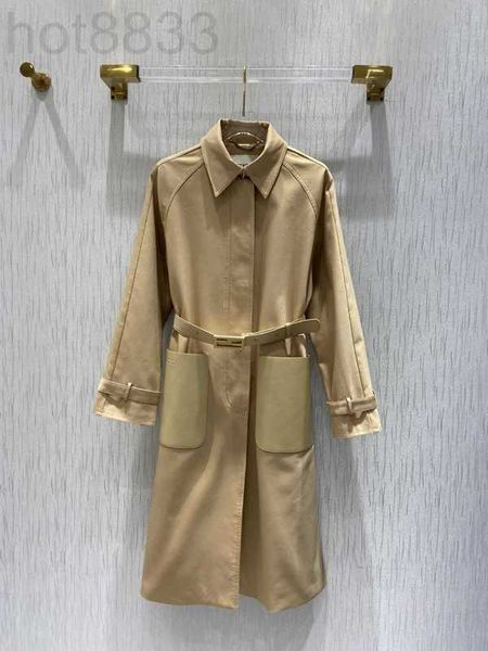 women's trench coats designer early autumn new leather pocket belt medium long windbreaker u7tq, Tan;black
women's trench coats designer early autumn new leather pocket belt medium long windbreaker u7tq, Tan;black