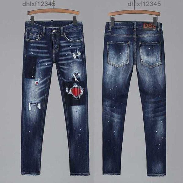 dsq brand mens slim jeans denim pants european style straight hole zipper blue button pencil pants for l5cy
dsq brand mens slim jeans denim pants european style straight hole zipper blue button pencil pants for l5cy
