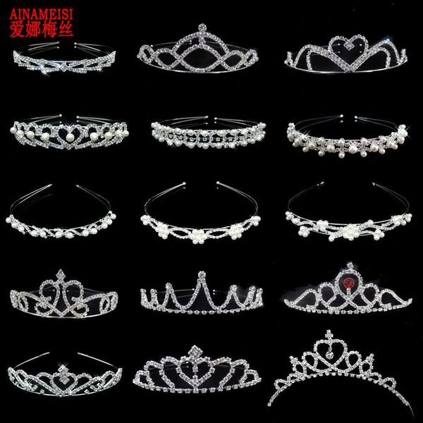 tiaras ainameisi pearl princess tiara crystal crown kid girls lover prom gift hair jewelry bridal headband wedding tiaras and crowns z0220, White;golden
tiaras ainameisi pearl princess tiara crystal crown kid girls lover prom gift hair jewelry bridal headband wedding tiaras and crowns z0220, White;golden