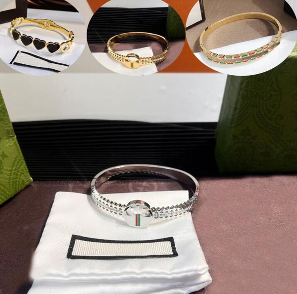 fashion ggity 20style cuff bangle women letter designer jewelry 18k gold plated stainless steel bracelet lovers wedding gift, Black
fashion ggity 20style cuff bangle women letter designer jewelry 18k gold plated stainless steel bracelet lovers wedding gift, Black
