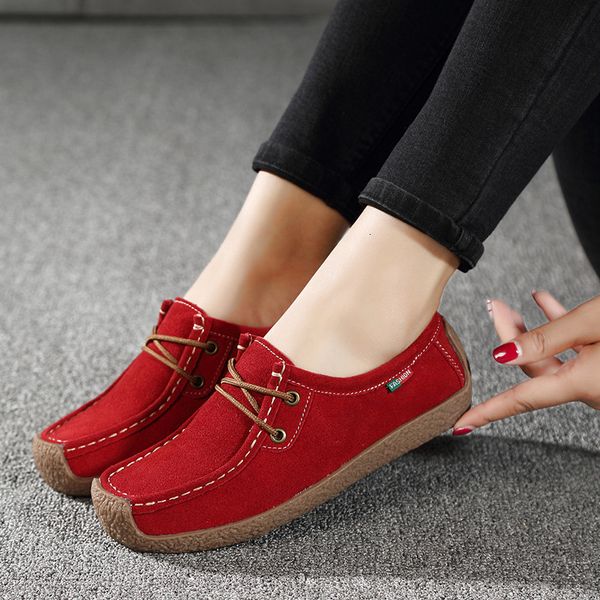 dress shoes women flats genuine leather loafers lace up folding moccasins foldable casual ladies square toe female zapatos mujer 230220, Black
dress shoes women flats genuine leather loafers lace up folding moccasins foldable casual ladies square toe female zapatos mujer 230220, Black
