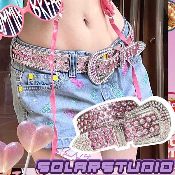 belts y2k rhinestones studded belt for kid kid luxury brand designer punk bling crystal jeans street fashion waist strap j2302201, Black
belts y2k rhinestones studded belt for kid kid luxury brand designer punk bling crystal jeans street fashion waist strap j2302201, Black