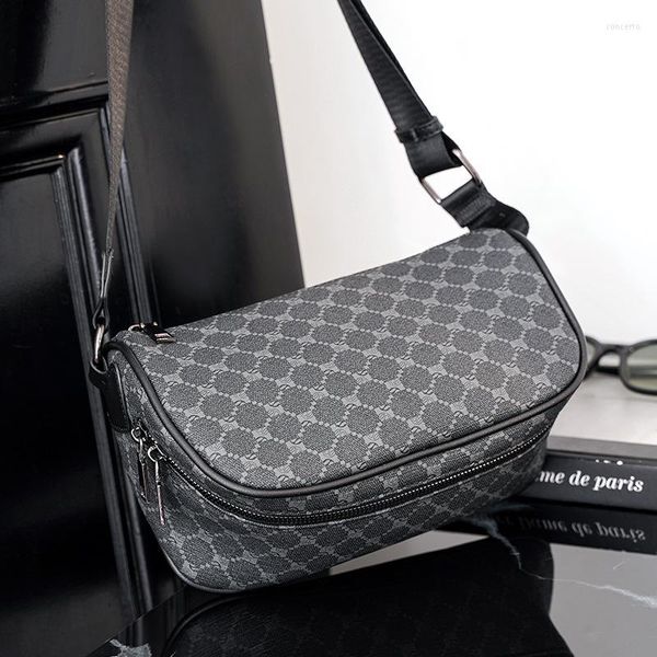 shoulder bags trendy men bag plaid leather fashion casual street crossbody for male phone pouch satchels zipper messenger
shoulder bags trendy men bag plaid leather fashion casual street crossbody for male phone pouch satchels zipper messenger