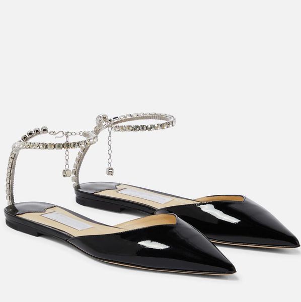 luxury sandals shoes womens flat crystal chain straps glitter lady high heels designer sandals for women, Black
luxury sandals shoes womens flat crystal chain straps glitter lady high heels designer sandals for women, Black