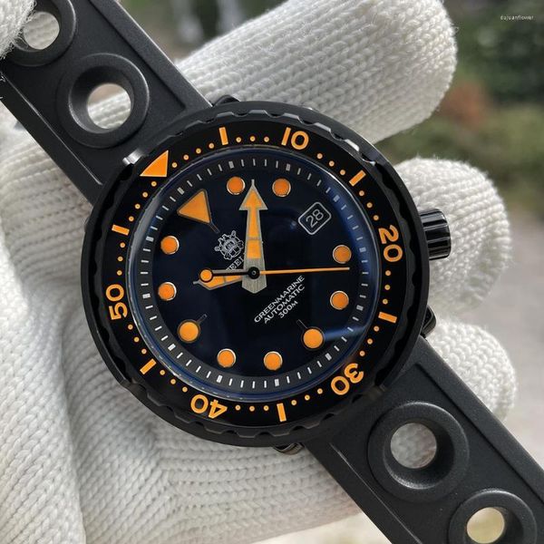 wristwatches steeldive tuna sd1975xt ip black mechanical wristwatch super luminous color nails double sapphire watch mirror men diving, Slivery;brown
wristwatches steeldive tuna sd1975xt ip black mechanical wristwatch super luminous color nails double sapphire watch mirror men diving, Slivery;brown