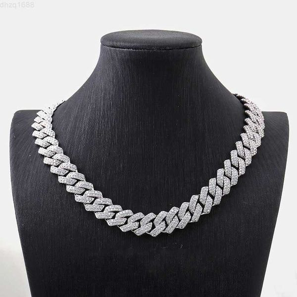 10mm iced out moissanite diamond real cuban necklace chain link hip hop jewelry choker 10k 14k 18k gold for mens rapper, Silver
10mm iced out moissanite diamond real cuban necklace chain link hip hop jewelry choker 10k 14k 18k gold for mens rapper, Silver