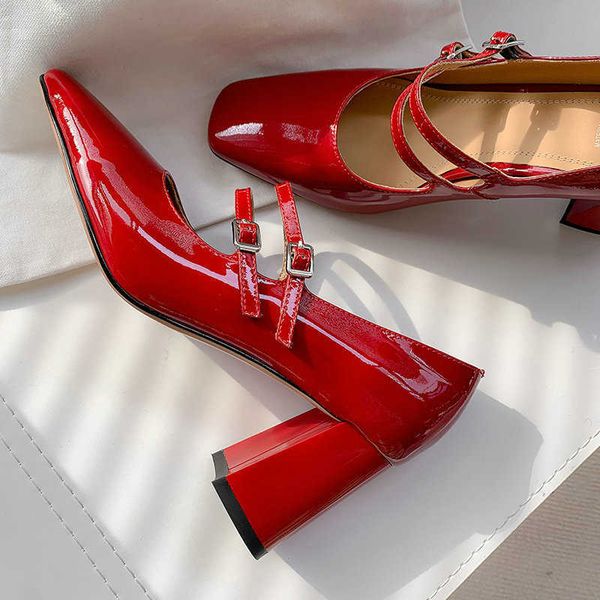 genuine leather mature black red womens party wedding high heeled shoes double buckle strap elegant lady heels mary janes pumps 0220
genuine leather mature black red womens party wedding high heeled shoes double buckle strap elegant lady heels mary janes pumps 0220