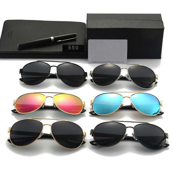 2023 new classic polarized sunglasses high-quality fashion designer luxury brand alloy frame sunglasses multiple color options, White;black
2023 new classic polarized sunglasses high-quality fashion designer luxury brand alloy frame sunglasses multiple color options, White;black