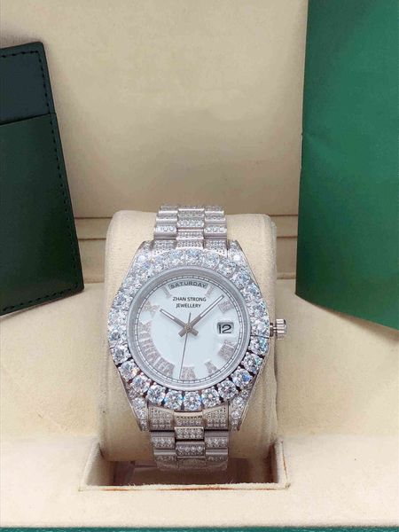 qualtiy full diamond mens wristwatch automatic movement folding buckle men mechanical wristwatches stainless steel strap designer waterproof, Slivery;golden
qualtiy full diamond mens wristwatch automatic movement folding buckle men mechanical wristwatches stainless steel strap designer waterproof, Slivery;golden