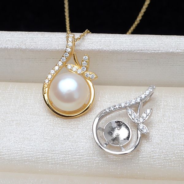 s925 sterling silver pendant settings 8-10mm pearl mounts pendant diy accessories empty support semi-finished product ps3mdz101, Slivery;crystal
s925 sterling silver pendant settings 8-10mm pearl mounts pendant diy accessories empty support semi-finished product ps3mdz101, Slivery;crystal