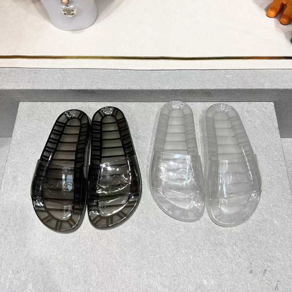 slippers 2023 design spring summer new transparent slippers fashion flat plastic men's women's crystal open-toe back empty sandals, Black
slippers 2023 design spring summer new transparent slippers fashion flat plastic men's women's crystal open-toe back empty sandals, Black