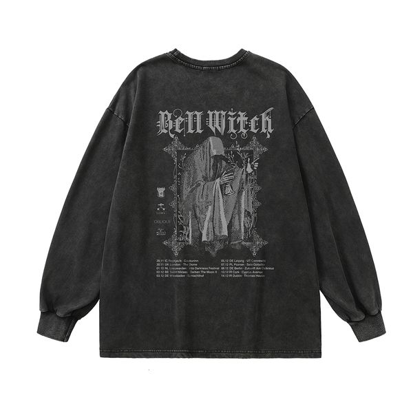 men s t shirts ghost print vintage washed long sleeve oversized grunge y2k t shirts men goth tees hip hop streetwear harajuku cotton 230220, White;black
men s t shirts ghost print vintage washed long sleeve oversized grunge y2k t shirts men goth tees hip hop streetwear harajuku cotton 230220, White;black