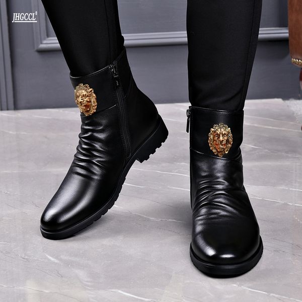 men's boots purple fashion trend casual boot for youth bootse comfortable ankle roman casual shoes a20, Black
men's boots purple fashion trend casual boot for youth bootse comfortable ankle roman casual shoes a20, Black