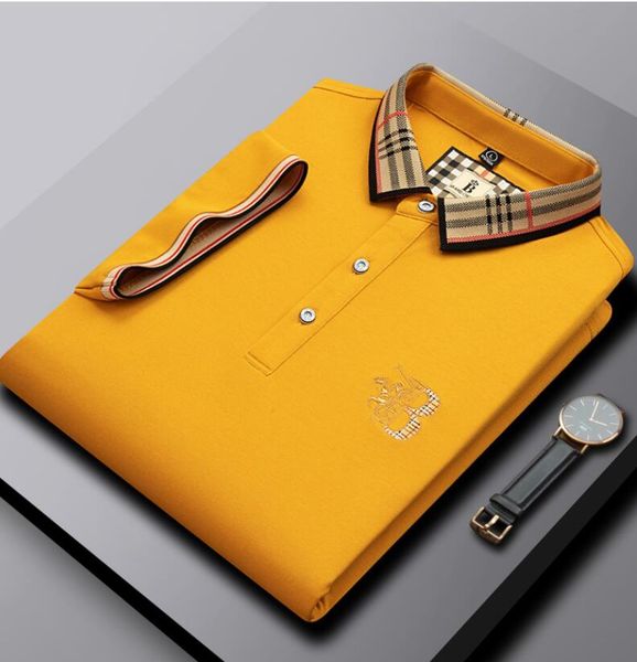 selling new men's luxury polos fashion plaid lapel golf pure cotton b letter embroidery short sleeves sports casual polot-shirts, White;black
selling new men's luxury polos fashion plaid lapel golf pure cotton b letter embroidery short sleeves sports casual polot-shirts, White;black