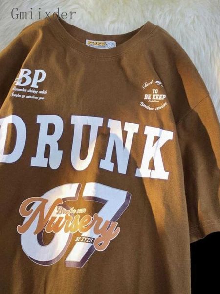 men's t-shirts gmiixder cotton shortsleeved tshirt men's american trend loose vintage tees summer high street dark brown couple ts, White;black
men's t-shirts gmiixder cotton shortsleeved tshirt men's american trend loose vintage tees summer high street dark brown couple ts, White;black