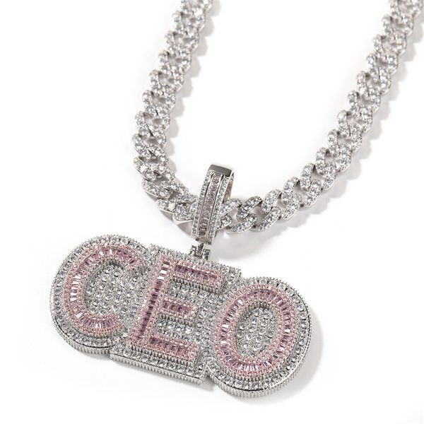 hip hop iced out ceo necklace custom name pendant necklaces square zircon jewelry gift, Silver
hip hop iced out ceo necklace custom name pendant necklaces square zircon jewelry gift, Silver