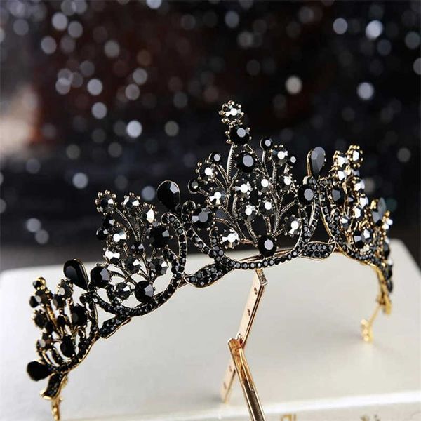 tiaras baroque retro black luxury bridal crystal tiaras crowns princess queen pageant prom rhinestone veil tiara wedding hair accessory z022, White;golden
tiaras baroque retro black luxury bridal crystal tiaras crowns princess queen pageant prom rhinestone veil tiara wedding hair accessory z022, White;golden