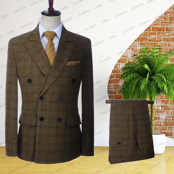 men s suits blazers 2023boutique lape lattice formal business mens 2 pces set groom wedding dress plaid show stage jacket pants 230220, White;black
men s suits blazers 2023boutique lape lattice formal business mens 2 pces set groom wedding dress plaid show stage jacket pants 230220, White;black