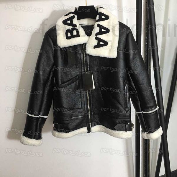 women's plus size outerwear & coats designer womens pu leather coat lambswool fur collar jacket winter plush warm jackets over k9l0, Black
women's plus size outerwear & coats designer womens pu leather coat lambswool fur collar jacket winter plush warm jackets over k9l0, Black