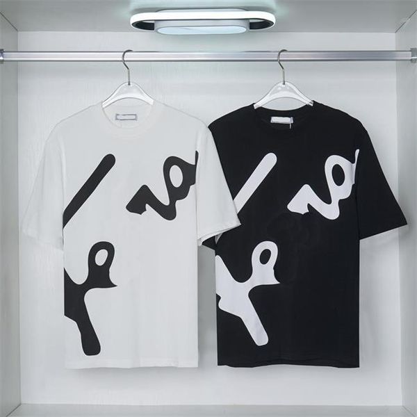 mens fashion casual loose tshirt with printed letter knot short sleeve summer new famous design luxury dress, White;black
mens fashion casual loose tshirt with printed letter knot short sleeve summer new famous design luxury dress, White;black