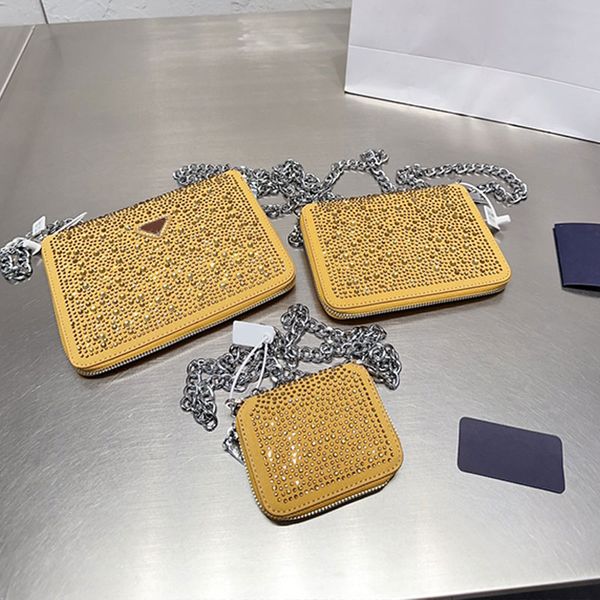 3 in1 rhinestone chain bag women designer handbags crossbody shoulder underarm bags flat luxury mini purse lady clutch card wallets diamonds
3 in1 rhinestone chain bag women designer handbags crossbody shoulder underarm bags flat luxury mini purse lady clutch card wallets diamonds