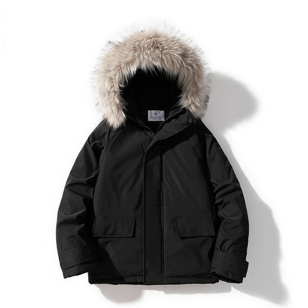 men's down 2022 mens winter jacket thicken warm fur hooded military camouflage men korean fashion plus size parkas coats, Black
men's down 2022 mens winter jacket thicken warm fur hooded military camouflage men korean fashion plus size parkas coats, Black