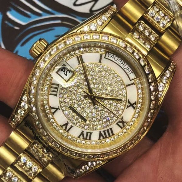 wristwatches luxury custom bling iced out watches white gold plated moiss anite diamond watchess 5a replication mechanical 7z8v, Slivery;golden
wristwatches luxury custom bling iced out watches white gold plated moiss anite diamond watchess 5a replication mechanical 7z8v, Slivery;golden