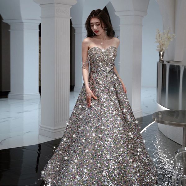 glitter a-line prom party dresses 2023 straps sweetheart lace up sequined evening formal gowns arabic graduation vestidos de feast, Black
glitter a-line prom party dresses 2023 straps sweetheart lace up sequined evening formal gowns arabic graduation vestidos de feast, Black