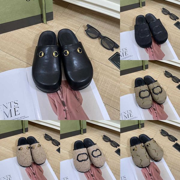 designer slippers sandal leather mules women loafers metal chain buckle interlocking g comfortable casual shoes monograms slipper, Black
designer slippers sandal leather mules women loafers metal chain buckle interlocking g comfortable casual shoes monograms slipper, Black