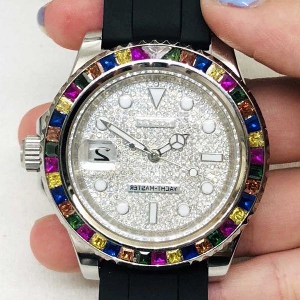 wristwatches luxury custom bling iced out watches white gold plated moiss anite diamond watchess 5a replication mechanical g3dy, Slivery;golden
wristwatches luxury custom bling iced out watches white gold plated moiss anite diamond watchess 5a replication mechanical g3dy, Slivery;golden