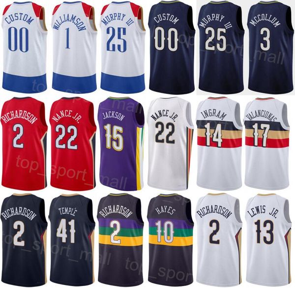 men woman print basketball cj mccollum jersey 3 jaxson hayes 10 willy hernangomez 9 garrett temple 41 kira lewis jr 13 daniels 11 jose alvar, Black;red
men woman print basketball cj mccollum jersey 3 jaxson hayes 10 willy hernangomez 9 garrett temple 41 kira lewis jr 13 daniels 11 jose alvar, Black;red