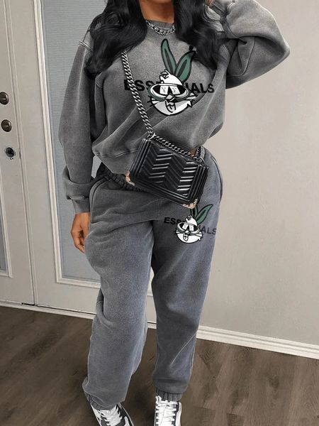 women s two piece pants lw cartoon rabbit letter print set o neck sweatshirt tee elastic waist trousers matching outfit s 4xl 2pc 230220, White
women s two piece pants lw cartoon rabbit letter print set o neck sweatshirt tee elastic waist trousers matching outfit s 4xl 2pc 230220, White
