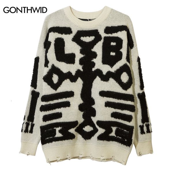men s sweaters vintage men y2k grunge streetwear hip hop knitted geometric punk gothic jumpers harajuku fashion casual loose pullover 230220, White;black
men s sweaters vintage men y2k grunge streetwear hip hop knitted geometric punk gothic jumpers harajuku fashion casual loose pullover 230220, White;black