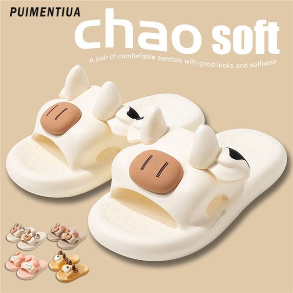slippers lovely cute pig cow women men summer cartoon shape womens home outdoor soft eva non slip bathroom slides 230220, Black
slippers lovely cute pig cow women men summer cartoon shape womens home outdoor soft eva non slip bathroom slides 230220, Black