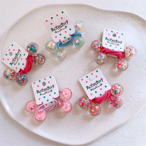 new quicksand ball hair ties rubber girls elastic hair bands colorful ball ponytail holder rope kids gum korean accessories, Slivery;white
new quicksand ball hair ties rubber girls elastic hair bands colorful ball ponytail holder rope kids gum korean accessories, Slivery;white