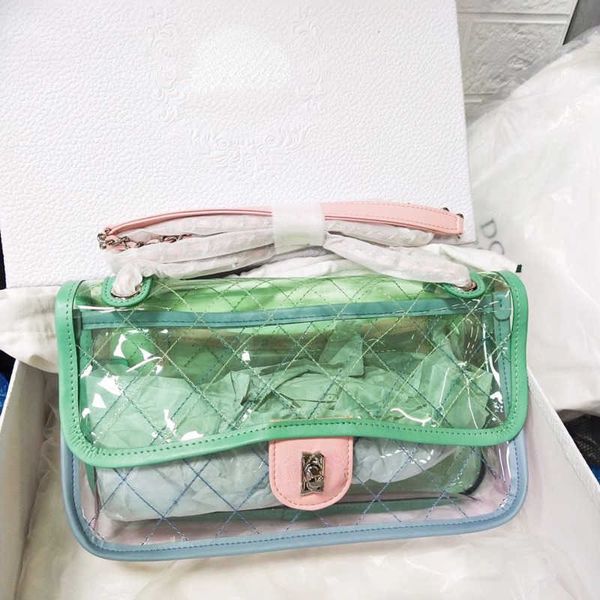 fashion transparent shoulder bag women luxury crossbody purse designer handbag chain messenger bags small square clutch wallet 
fashion transparent shoulder bag women luxury crossbody purse designer handbag chain messenger bags small square clutch wallet