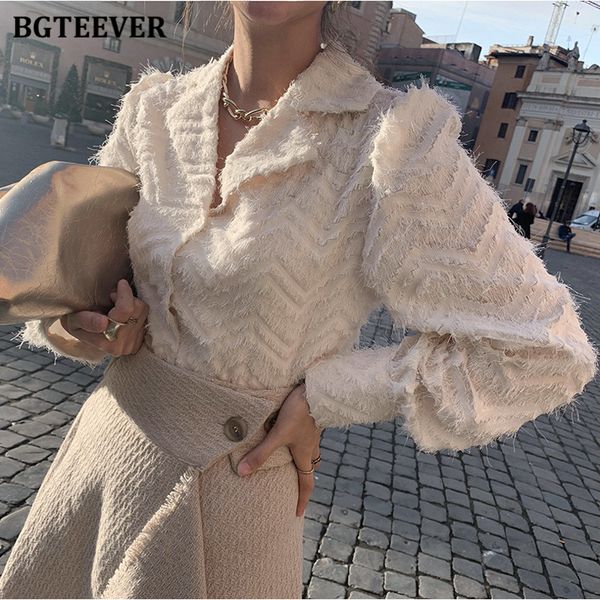 women's blouses shirts bgteever elegant notched collar women tassels spring singlebreasted female workwear blusas 230220, White
women's blouses shirts bgteever elegant notched collar women tassels spring singlebreasted female workwear blusas 230220, White