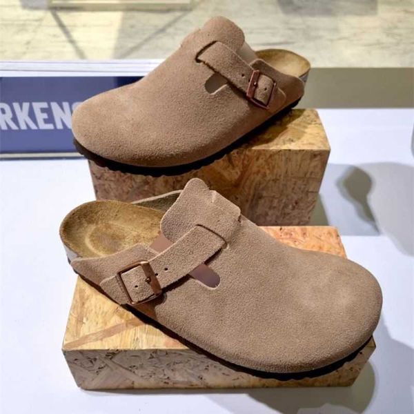 designer birkinstock slippers genuine boken baotou cork sole slippers boston boken genuine leather outwear sandals for men and women, Black
designer birkinstock slippers genuine boken baotou cork sole slippers boston boken genuine leather outwear sandals for men and women, Black