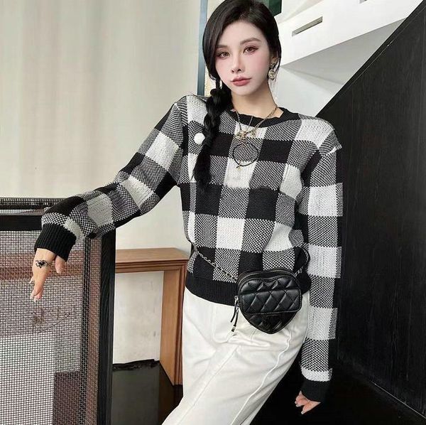 new womens classic lattice casual sweater women spring autumn clothing sweaters women's knitting shirt outwear clothes -4xl c003, White;black
new womens classic lattice casual sweater women spring autumn clothing sweaters women's knitting shirt outwear clothes -4xl c003, White;black