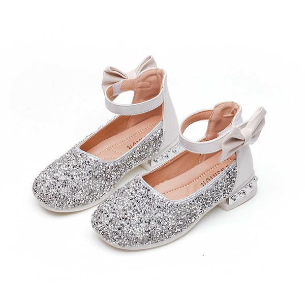 2023 spring new girls' rhinestone small leather shoes student leisure versatile princess shoes bowknot chil1en's single shoes, Black
2023 spring new girls' rhinestone small leather shoes student leisure versatile princess shoes bowknot chil1en's single shoes, Black