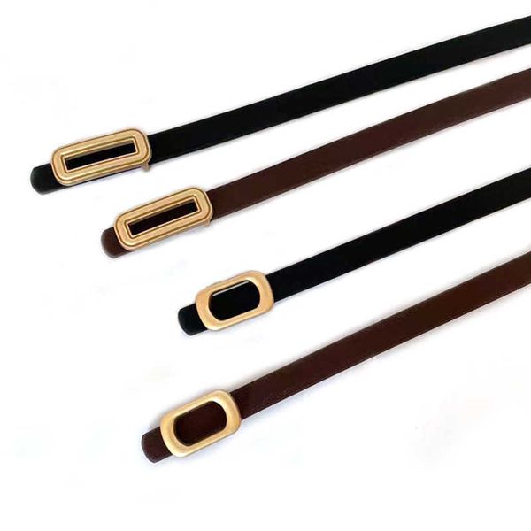 belts new leather thin belt for kid metal oval buckle waist strap designer ladies trouser dress jeans decoration waistband j2302201, Black
belts new leather thin belt for kid metal oval buckle waist strap designer ladies trouser dress jeans decoration waistband j2302201, Black