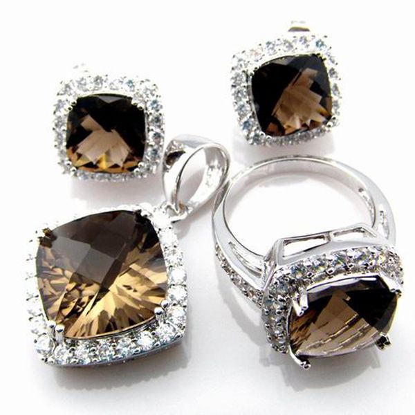 mystic rainbow jewelry set wedding ring pendant and earrings natural z women jewelry set, Silver
mystic rainbow jewelry set wedding ring pendant and earrings natural z women jewelry set, Silver