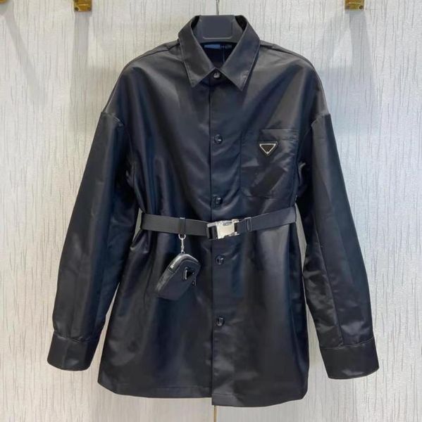 23ss designer women thin jackets with letters badge embroidery fashion jacket coats with belts purse women windbreaker coat streetwear cloth, Black;brown
23ss designer women thin jackets with letters badge embroidery fashion jacket coats with belts purse women windbreaker coat streetwear cloth, Black;brown