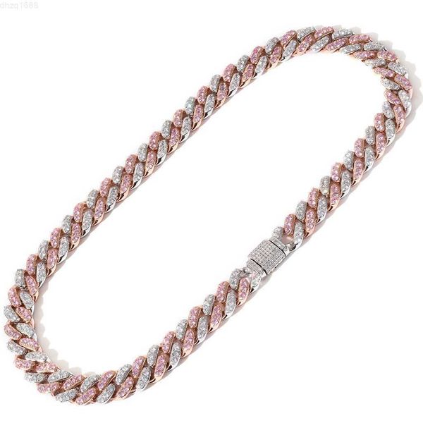 hip hop necklace men designer tennis bracelet 12mm cuban link chain necklaces 16/18/20/22/24inch fashion diamond chains double color, Silver
hip hop necklace men designer tennis bracelet 12mm cuban link chain necklaces 16/18/20/22/24inch fashion diamond chains double color, Silver