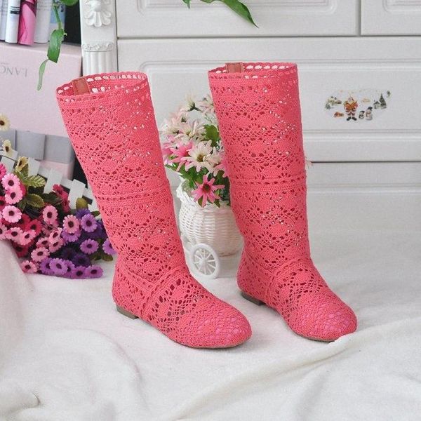 hollow boots breathable knit line mesh korean high summer women boot knee womens shoes, Black
hollow boots breathable knit line mesh korean high summer women boot knee womens shoes, Black