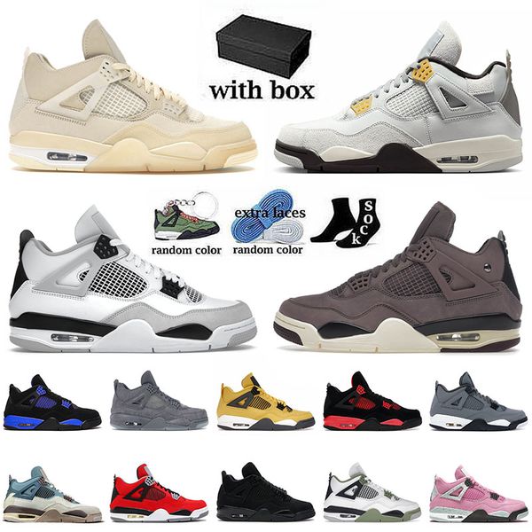 designer mens basketball shoes 4 4s iv jumpman sail pn dust military black cat violet ore infrared taupe haze mens women sports
designer mens basketball shoes 4 4s iv jumpman sail pn dust military black cat violet ore infrared taupe haze mens women sports
