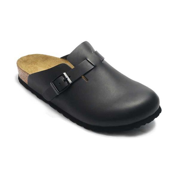 designer birkinstock slippers genuine german boken baotou slippers boston boken leather cork shoes for men and women, Black
designer birkinstock slippers genuine german boken baotou slippers boston boken leather cork shoes for men and women, Black