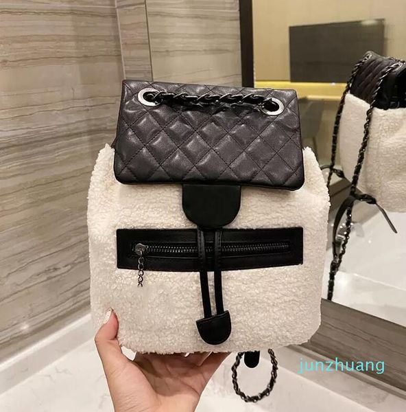 chan nel bag fur backpack bags designer large capacity double chain outdoor sacoche boy girls school street fashion trend9797
chan nel bag fur backpack bags designer large capacity double chain outdoor sacoche boy girls school street fashion trend9797