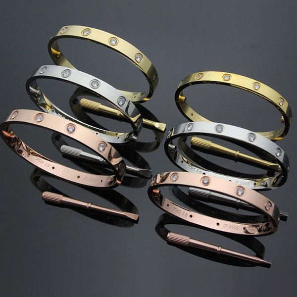 316l stainless steel new style silver rose 18k gold screw love bangle bracelet with cz screwdriver for woman jewelry screws never 2760, Black
316l stainless steel new style silver rose 18k gold screw love bangle bracelet with cz screwdriver for woman jewelry screws never 2760, Black