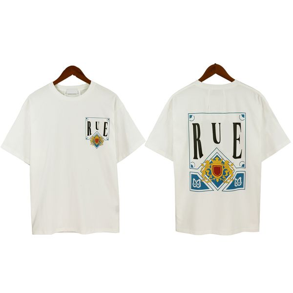 men's t-shirts womens rhuds designer summer tees letter polos embroidery tshirts clothing short sleeved tshirt large man tees, White;black
men's t-shirts womens rhuds designer summer tees letter polos embroidery tshirts clothing short sleeved tshirt large man tees, White;black